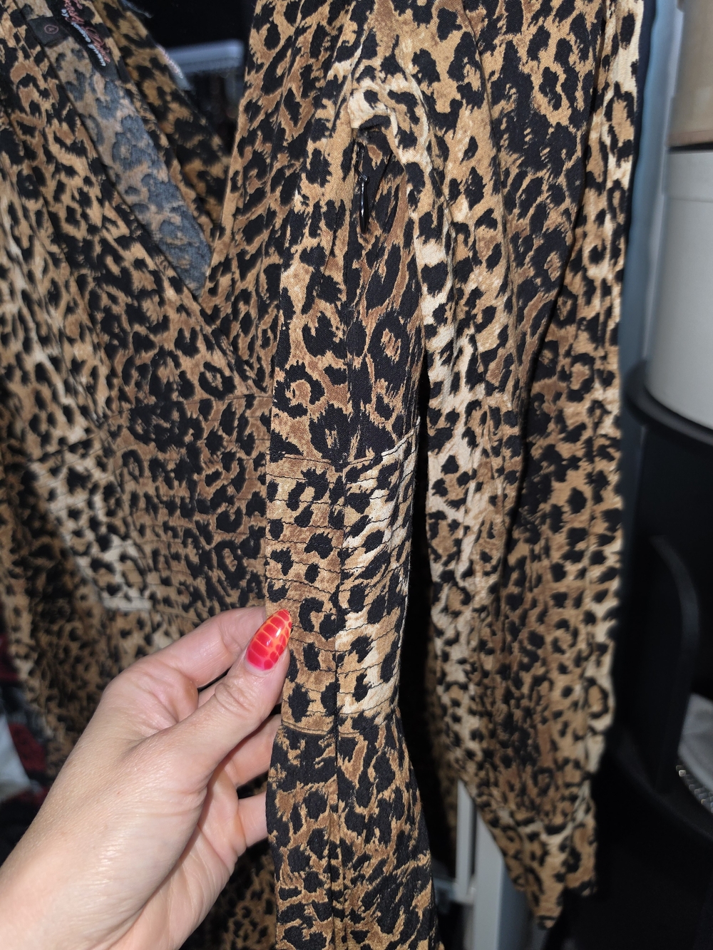 Trashy Diva Bianca Leopard Dress, retro, vintage vibes, Hollywood 1940's glam - Picture 11 of 15